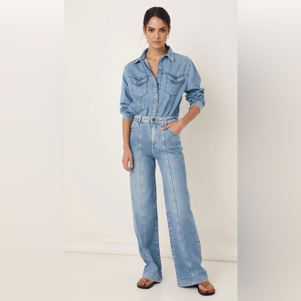 NWT Spell x Outland Denim Wide Leg Flare Jeans